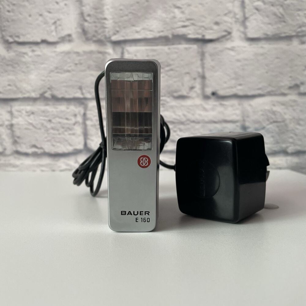 Bauer E 160 Ultrablitz Robert Bosch Elektronik Flash Made In Germany UNTESTED